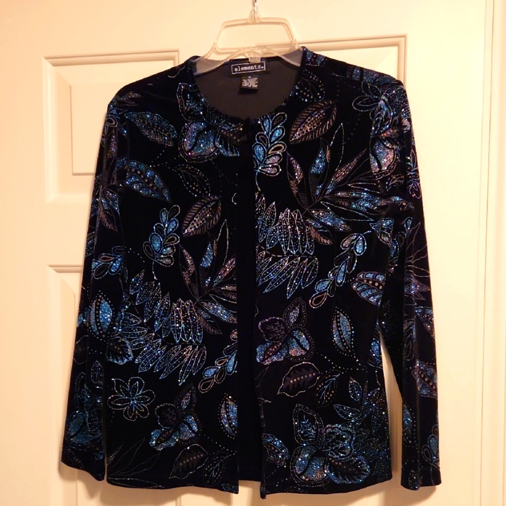 Elementz Velevet Long Sleeve Top